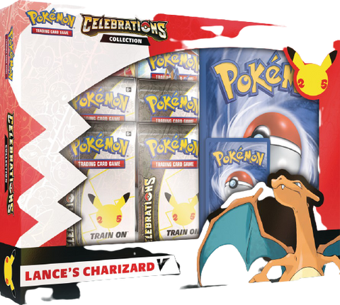 Pokemon: Celebrations Collections Lance's Charizard V/Dark Sylveon V